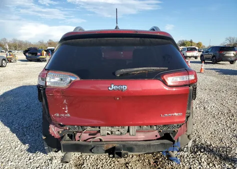 2014 Jeep Cherokee Limited z USA, uszkodzony, nr VIN 1C4PJMDS3EW190945